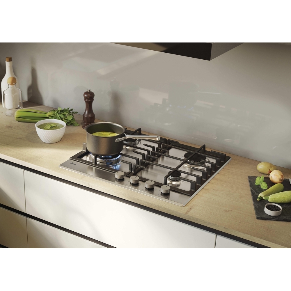 Hoover HHG6BF4C3X 60cm 4 Burner Gas Hob