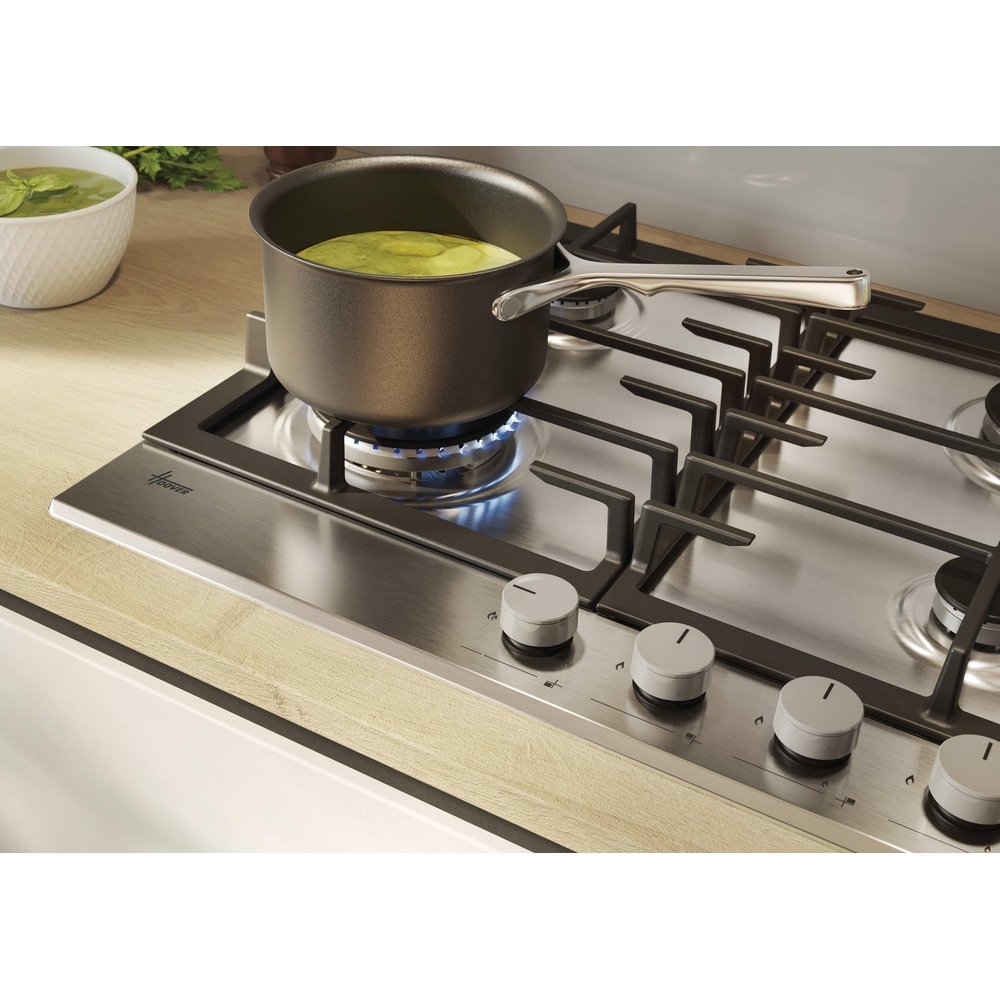 Hoover HHG6BF4C3X 60cm 4 Burner Gas Hob