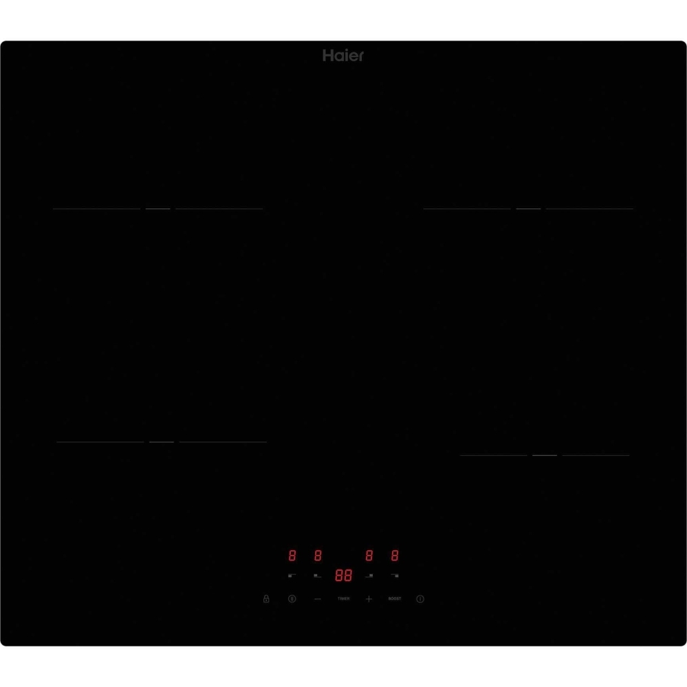 Haier HAI643CCARUK 59cm Induction Hob, Black