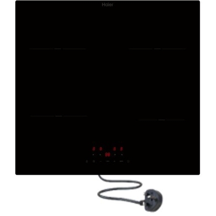Haier HAI643CCARUK 59cm Induction Hob, Black