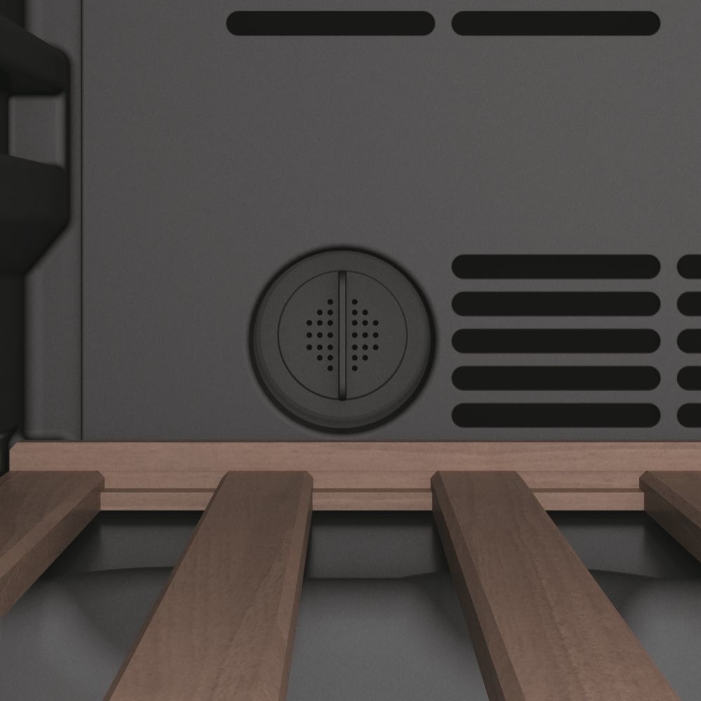 Haier HWS77GDAU1 Wine Cooler, Black, G Rated