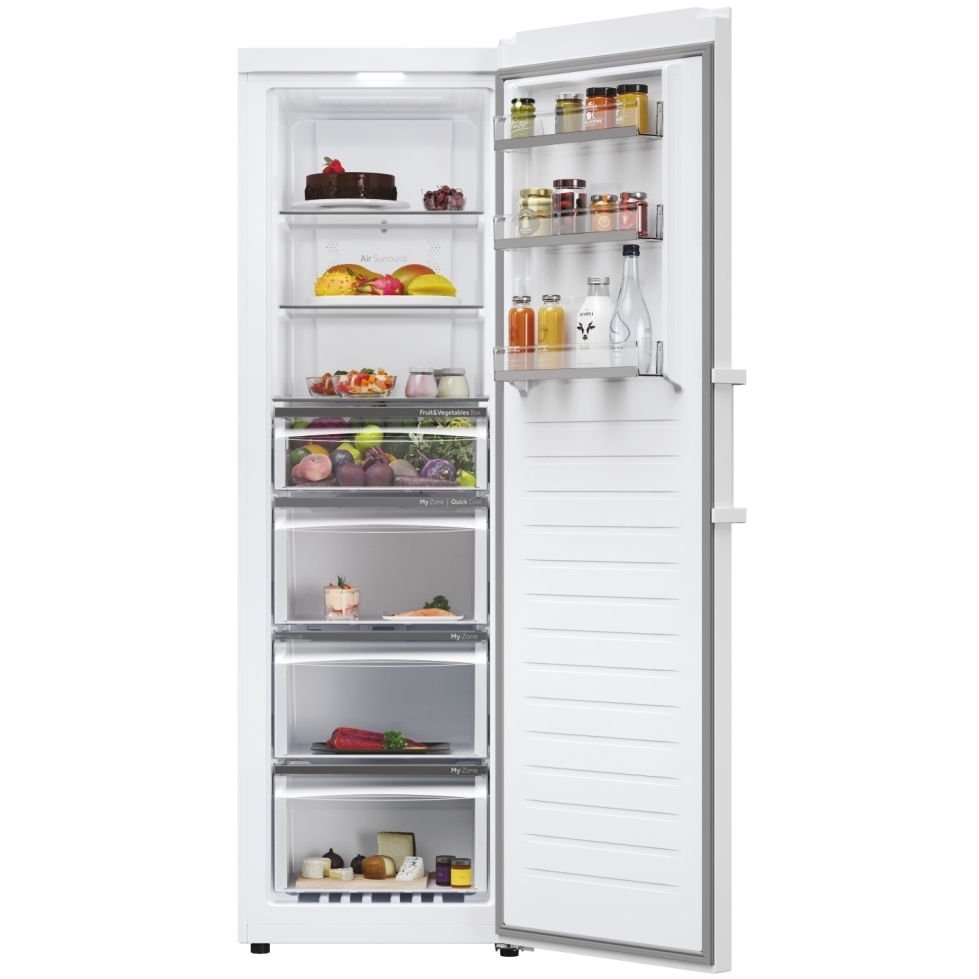 Haier H3R-330WNA UK Tall Larder Fridge, White, A Rated