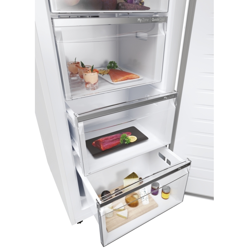 Haier H3R-330WNA UK Tall Larder Fridge, White, A Rated
