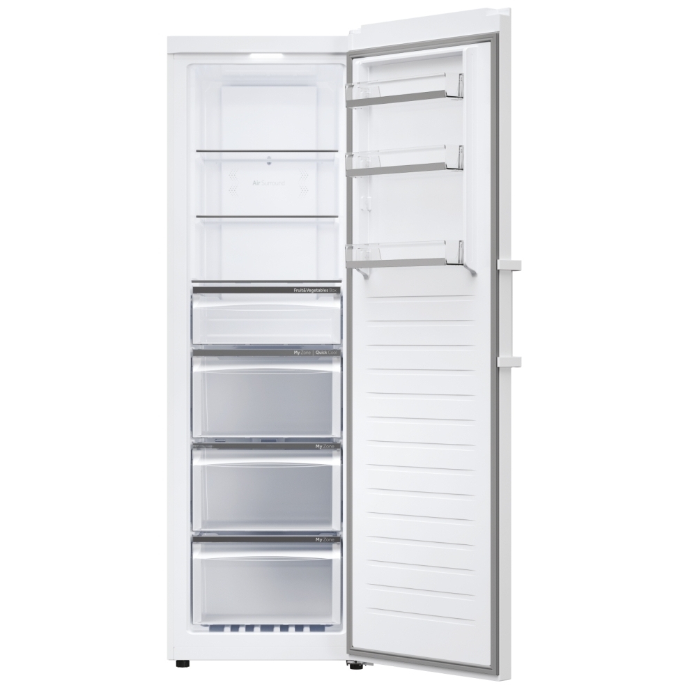Haier H3R-330WNA UK Tall Larder Fridge, White, A Rated