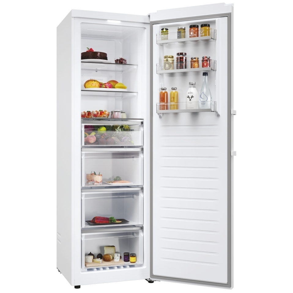 Haier H3R-330WNA UK Tall Larder Fridge, White, A Rated