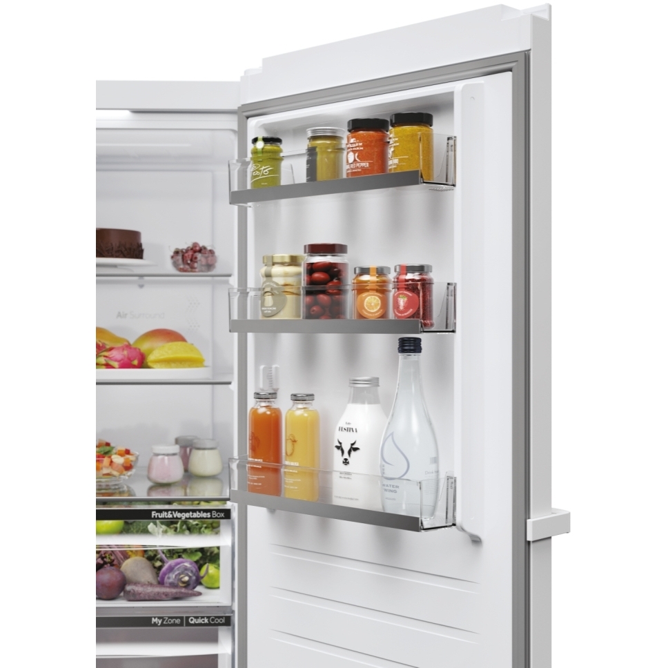 Haier H3R-330WNA UK Tall Larder Fridge, White, A Rated