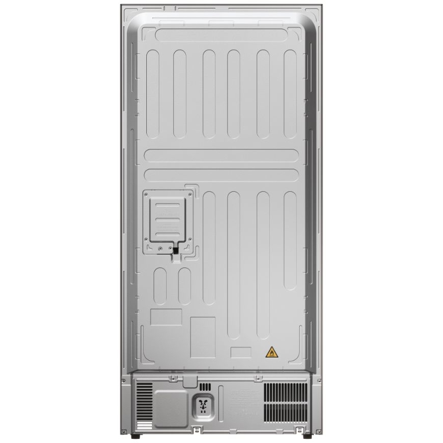 Haier HCR3818ENMM American Fridge Freezer,  Non-Plumbed, Stainless Steel, E Rated