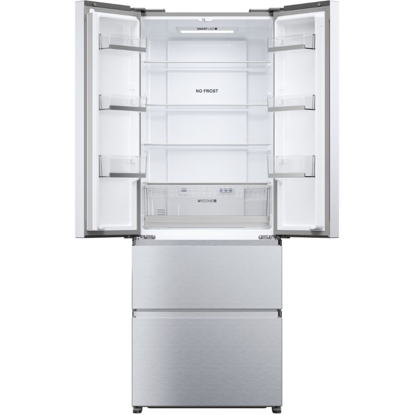 Haier HFR5719ENMG FD 70 Series 5 American Fridge Freezer, Stainless Steel, E Rated,  Non-Plumbed