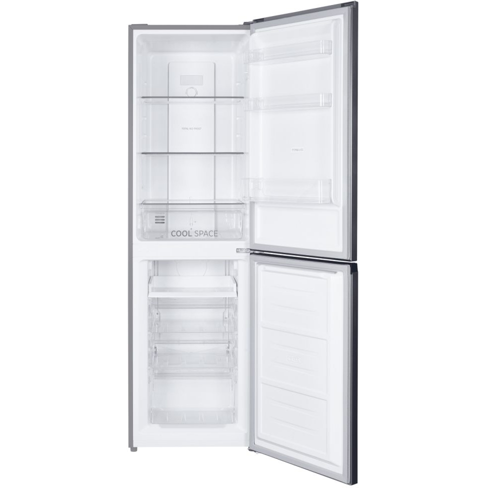 Hoover HOCH1T518EXK Total No Frost Fridge Freezer, 60/40, Stainless Steel, E Rated