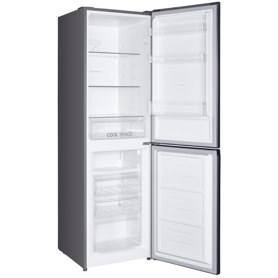 Hoover HOCH1T518EXK Total No Frost Fridge Freezer, 60/40, Stainless Steel, E Rated