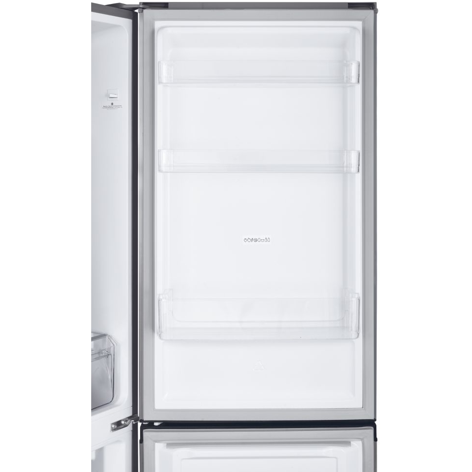 Hoover HOCH1T518EXK Total No Frost Fridge Freezer, 60/40, Stainless Steel, E Rated