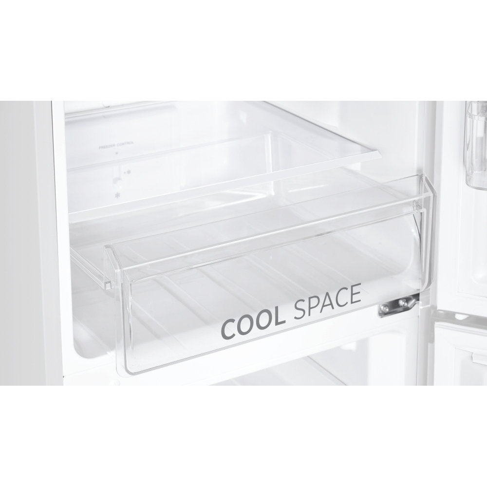 Hoover HOCH1T518EWHK Total No Frost Fridge Freezer, 50/50, White, E Rated