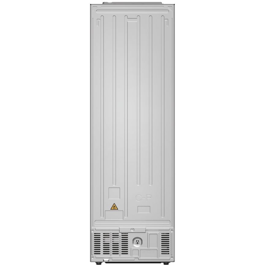 Haier HTW5618EWMG 3D 60 Series 5 Total No Frost Fridge Freezer, 60/40, Silver, E Rated