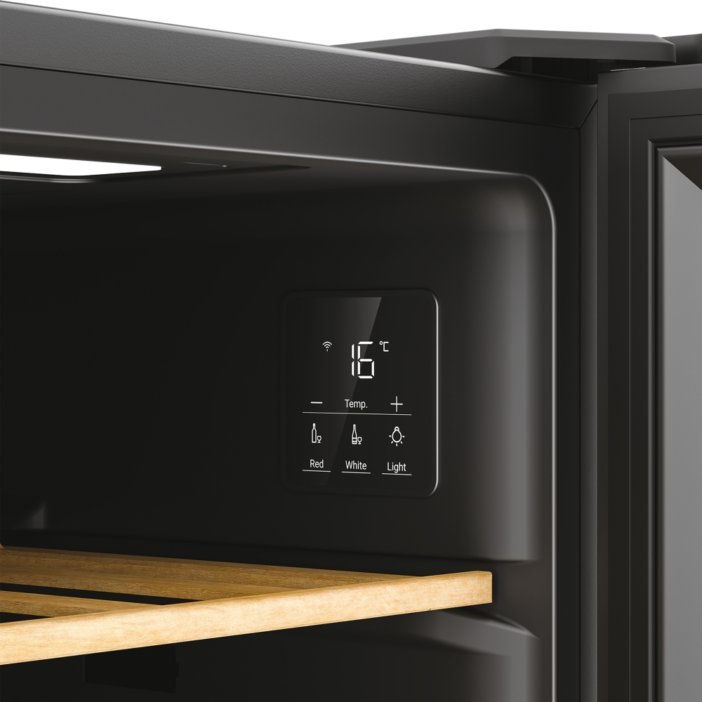 Hoover HOWC034K Wine Cooler, Black, G Rated