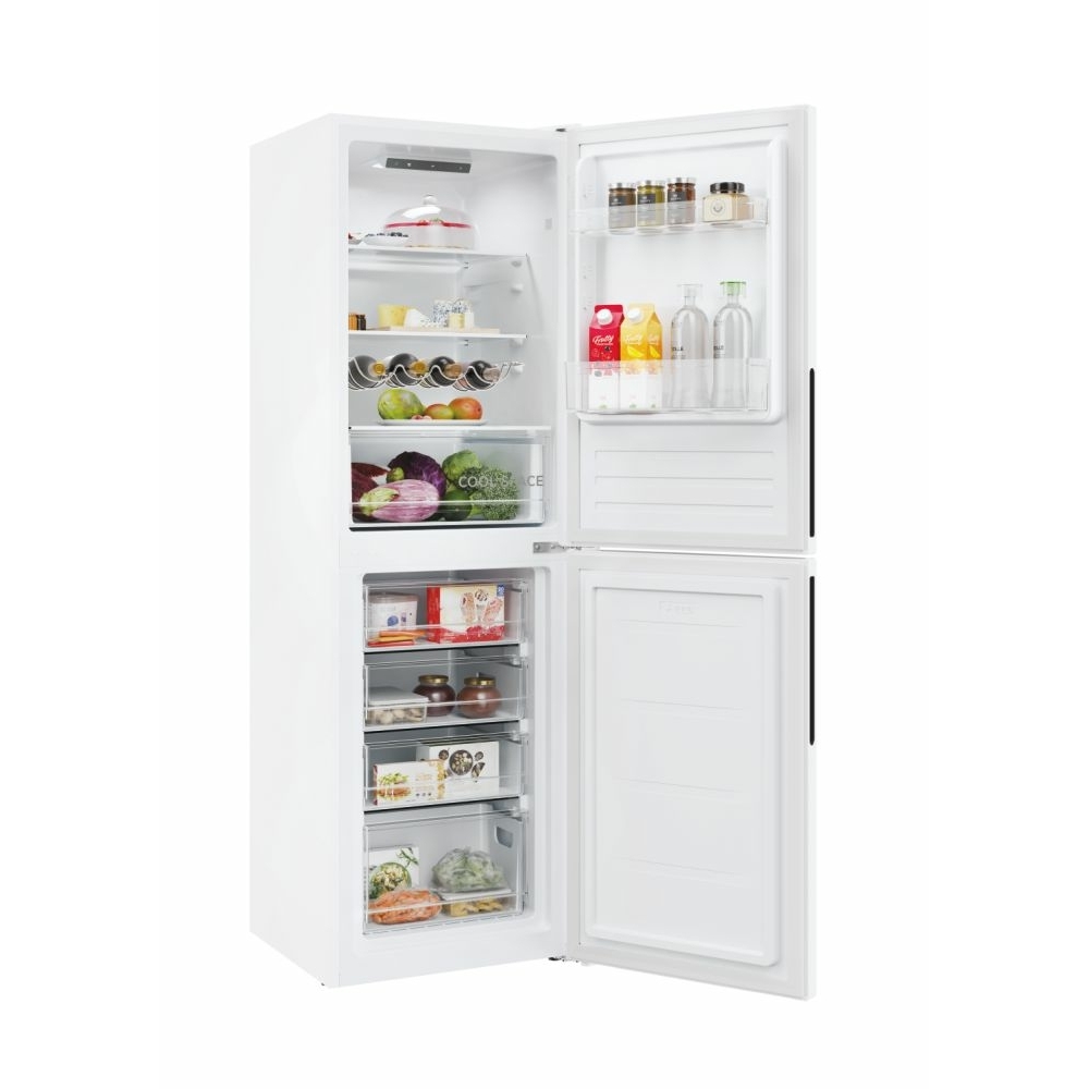 Hoover HVCT3L517EWKR-1 Low Frost Fridge Freezer, 50/50, White, E Rated