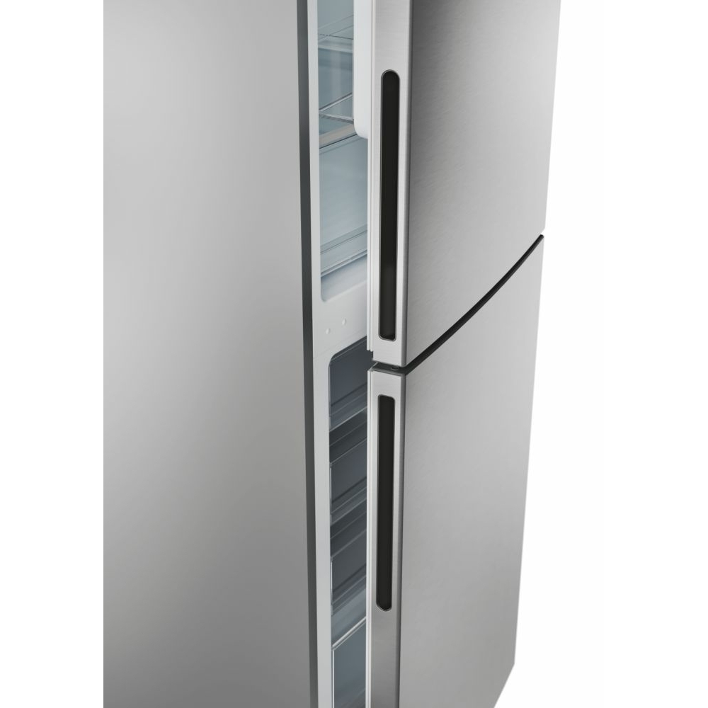 Hoover HVT3CLECKIHS-1 Low Frost Fridge Freezer, 50/50, Stainless Steel, E Rated