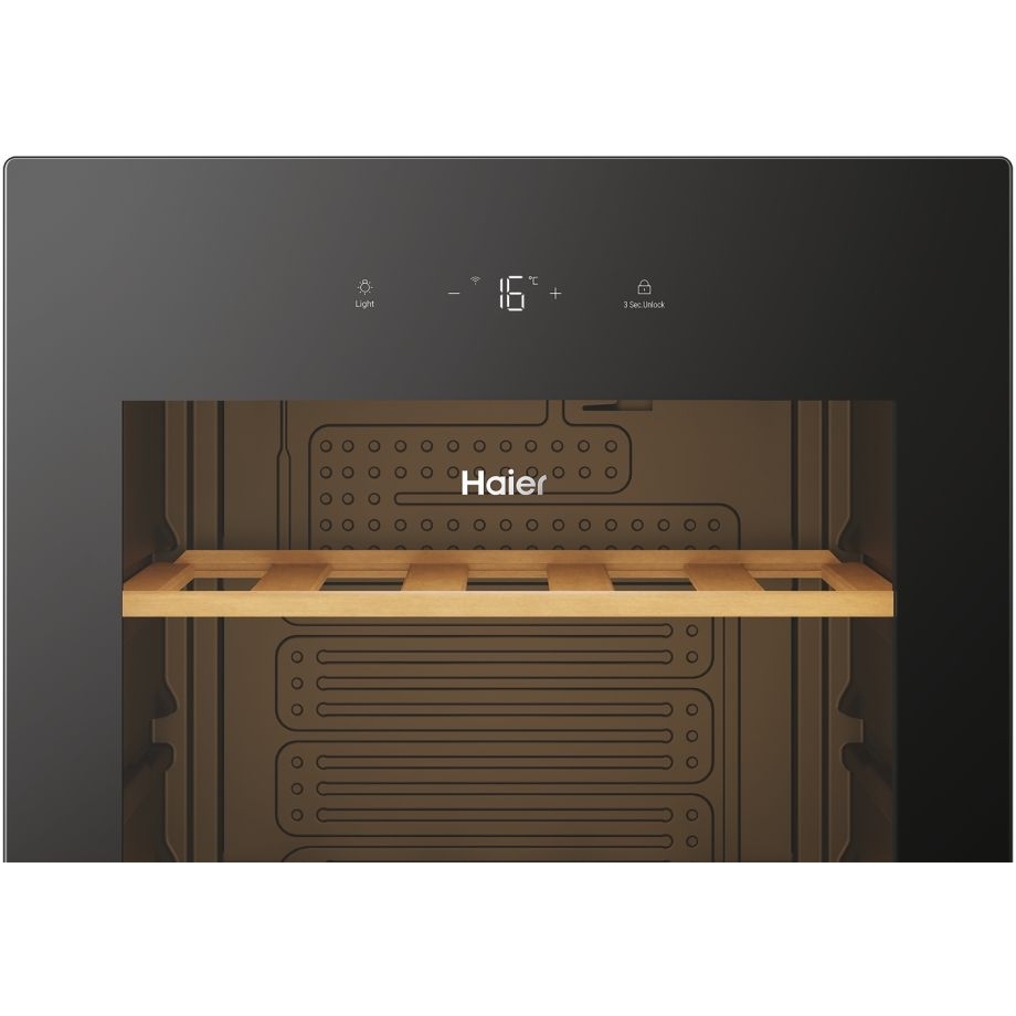 Haier HWS34GGH1K Wine Cooler, Black, G Rated