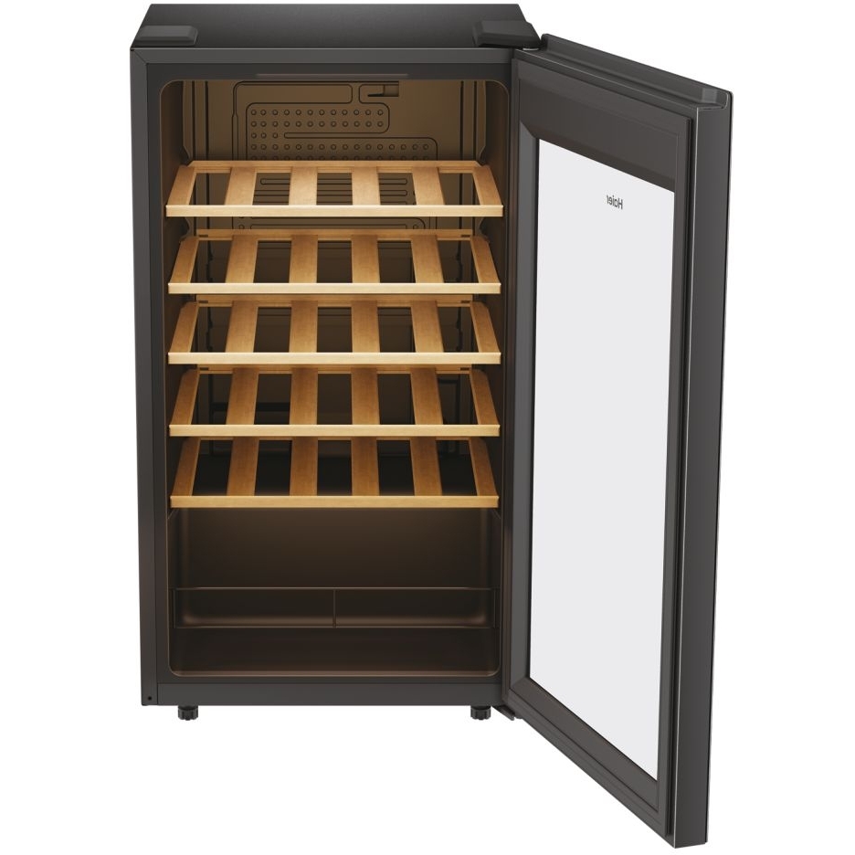 Haier HWS34GGH1K Wine Cooler, Black, G Rated