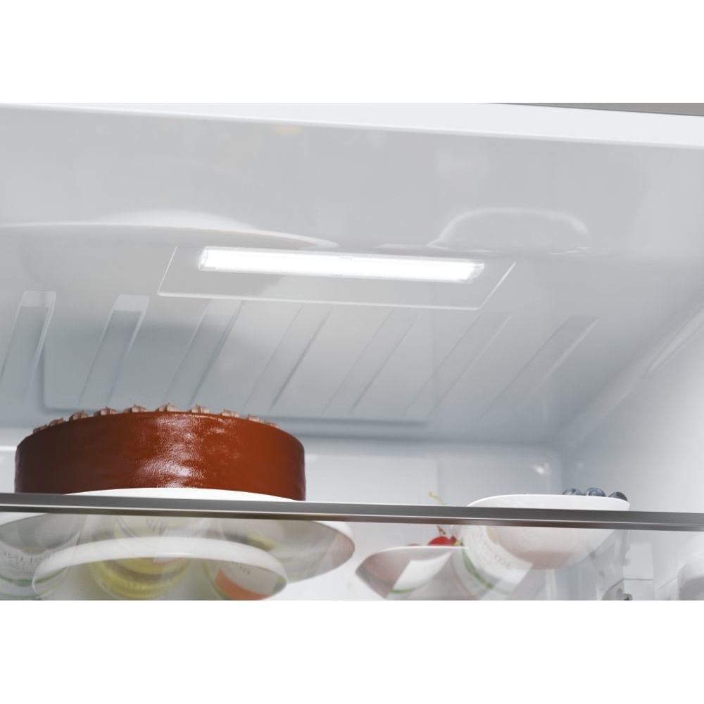 Haier HDPW5620DNPK No Frost Fridge Freezer, 70/30, Stainless Steel, D Rated