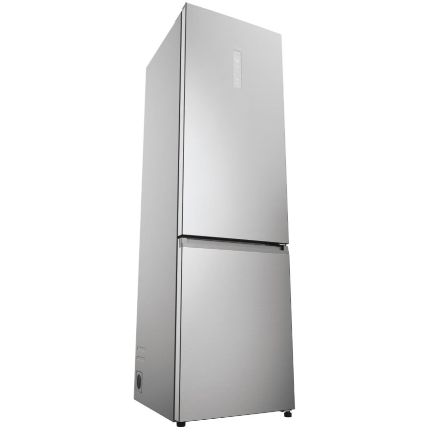 Haier HDPW5620DNPK No Frost Fridge Freezer, 70/30, Stainless Steel, D Rated