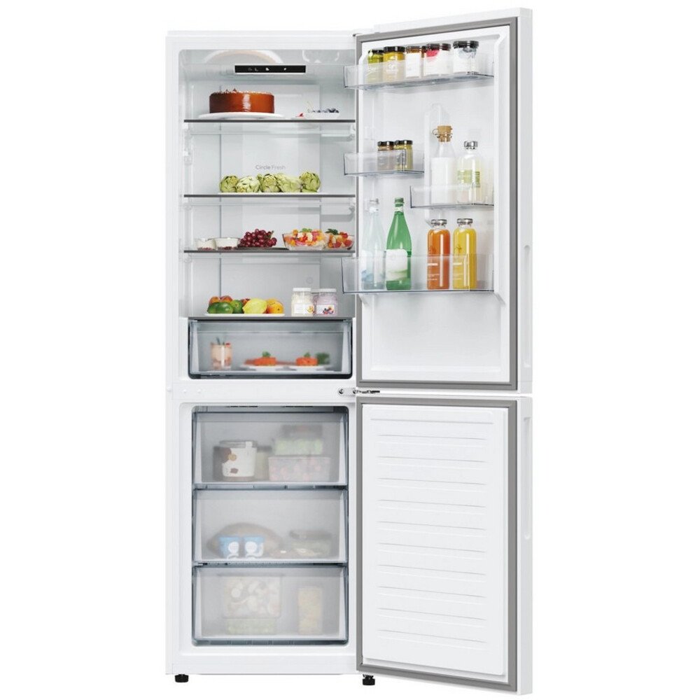 Hoover HONCQ2T618EWKR Total No Frost Fridge Freezer, 60/40, White, E Rated