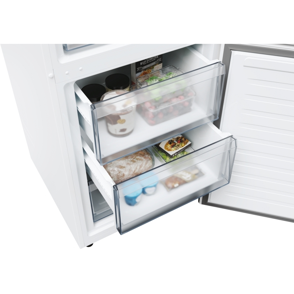 Hoover HONCQ2T620EWK No Frost Fridge Freezer, 70/30, White, E Rated