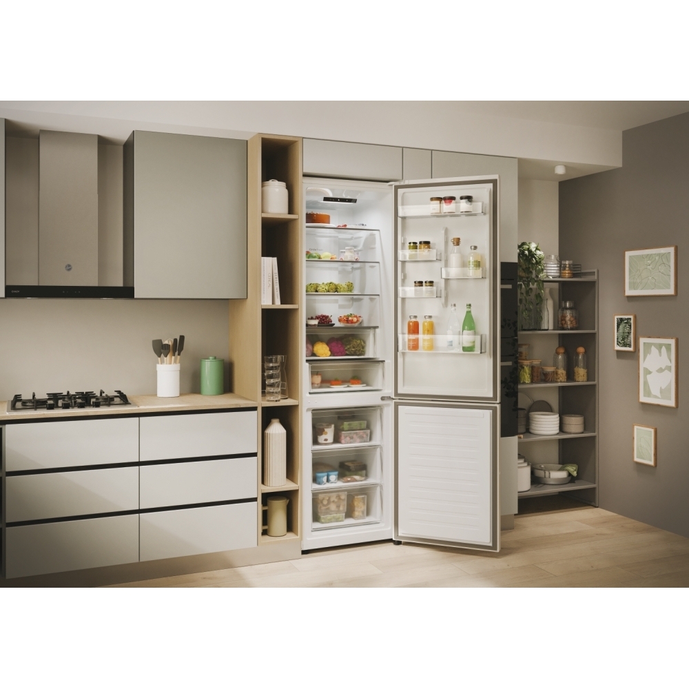 Hoover HONCQ2T620EWK No Frost Fridge Freezer, 70/30, White, E Rated