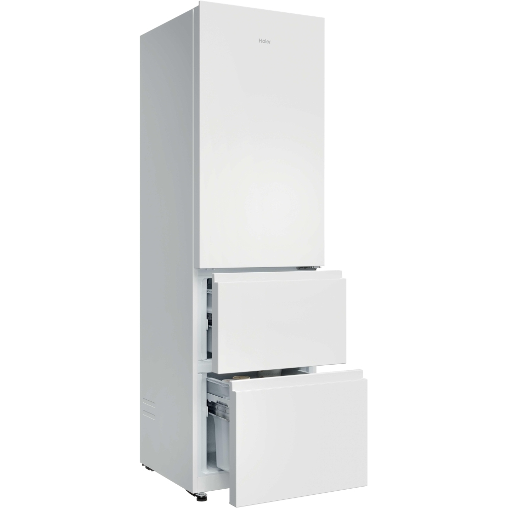 Haier HTR3518ENMWK Fridge Freezer, 60/40, White, E Rated