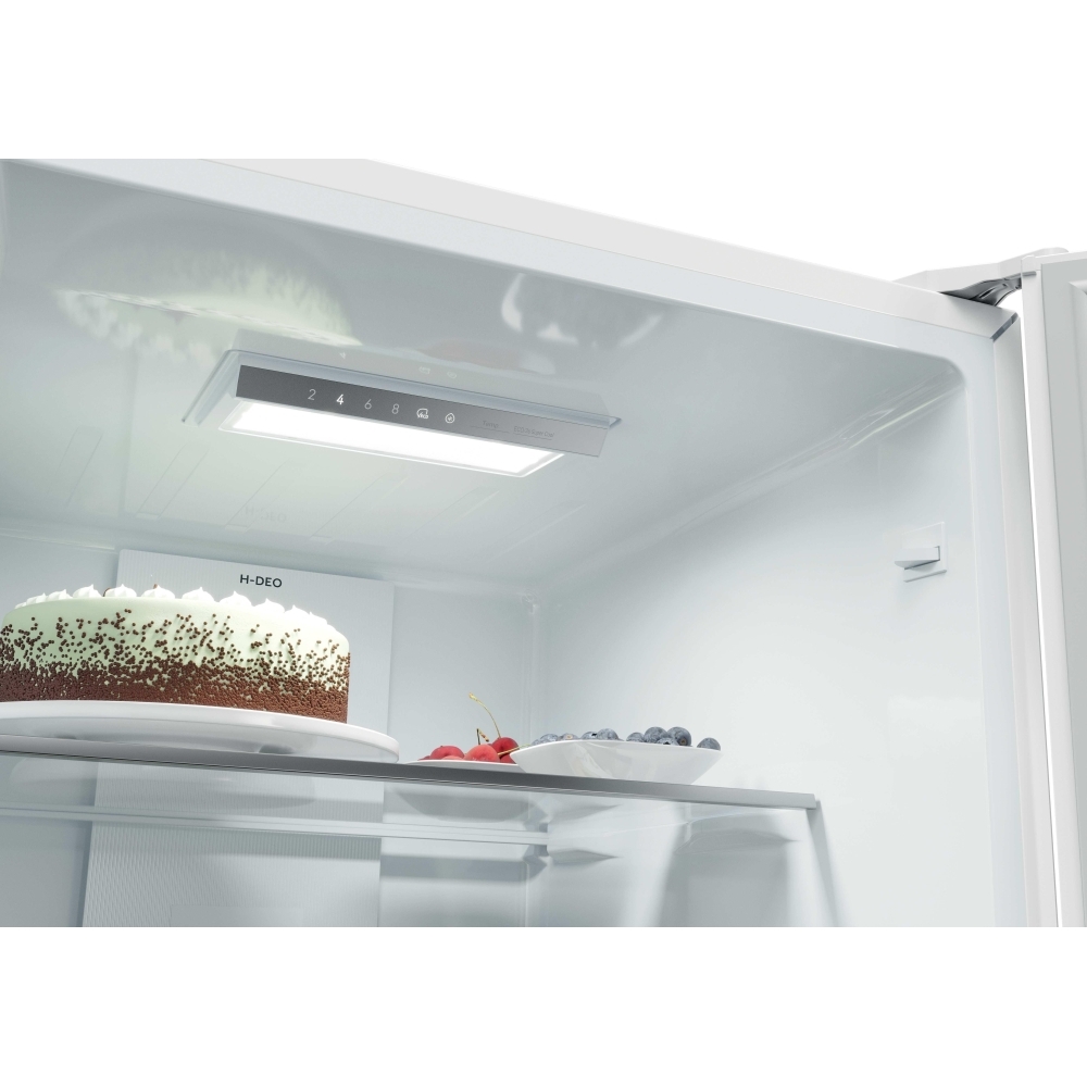 Haier HTR3518ENMWK Fridge Freezer, 60/40, White, E Rated