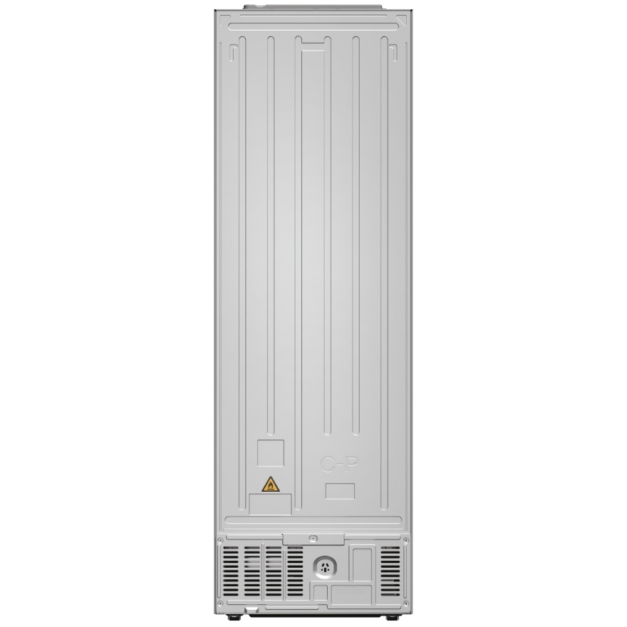 Haier HTW3618ENPB No Frost Fridge Freezer, 60/40, Black, E Rated