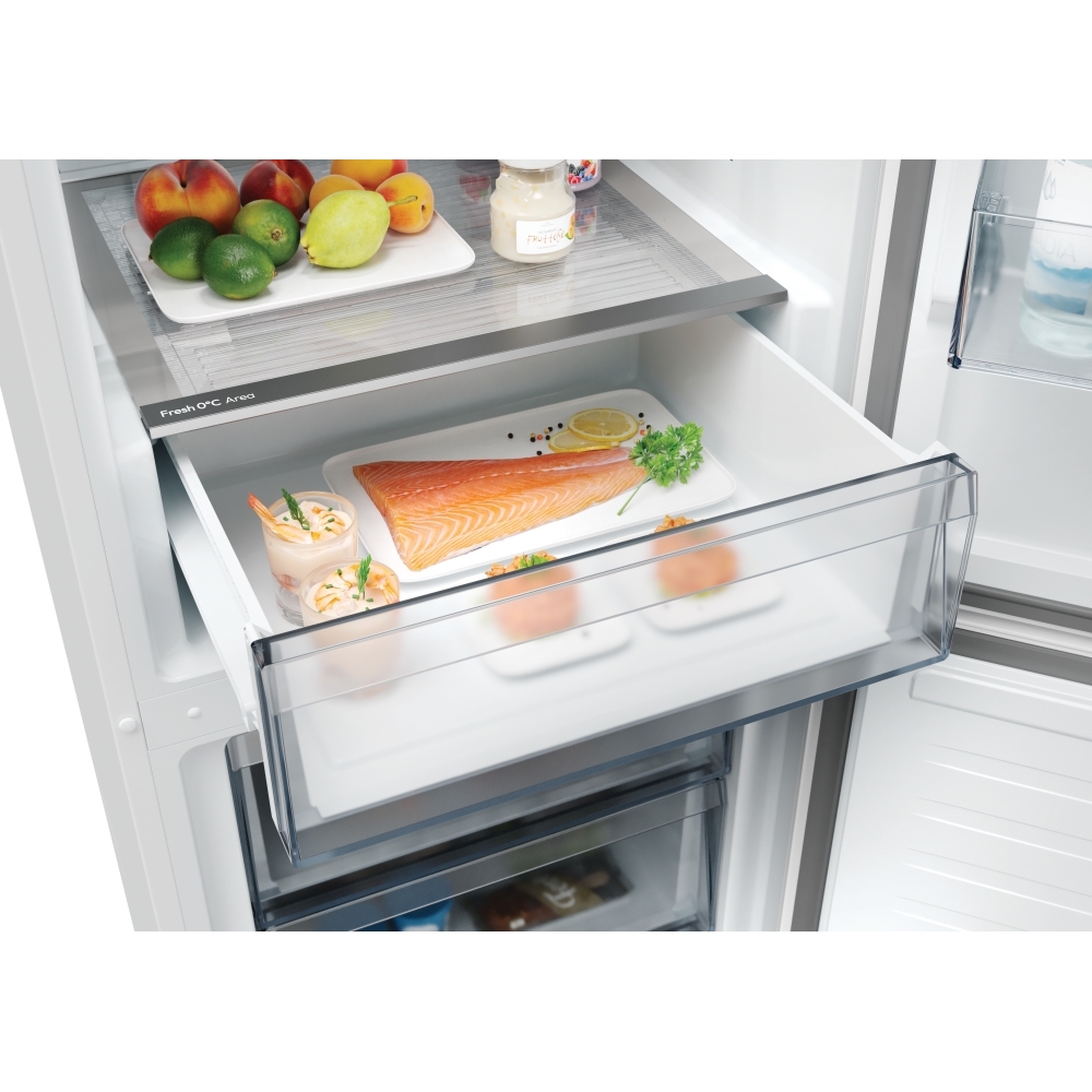 Hoover HONCQ2T618AWK No Frost Fridge Freezer, 60/40, White, A Rated
