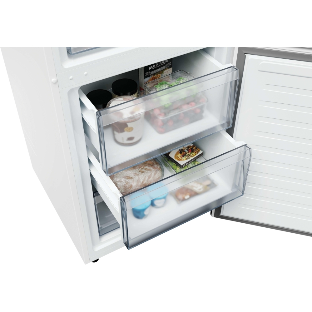 Hoover HONCQ2T618CWK No Frost Fridge Freezer, 60/40, White, C Rated