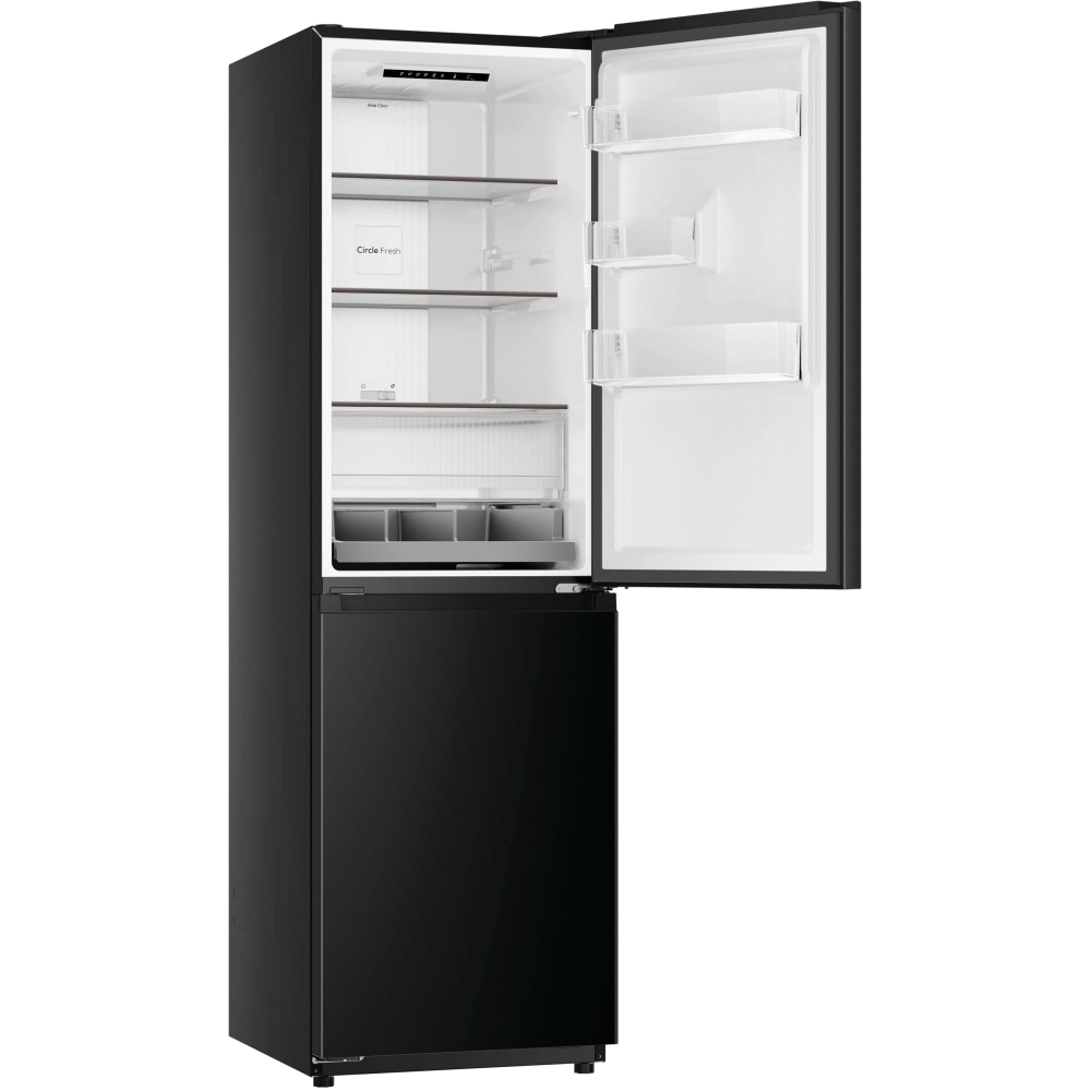 Hoover HONCQ3T518ENTK Total No Frost Fridge Freezer, 50/50, Black, E Rated