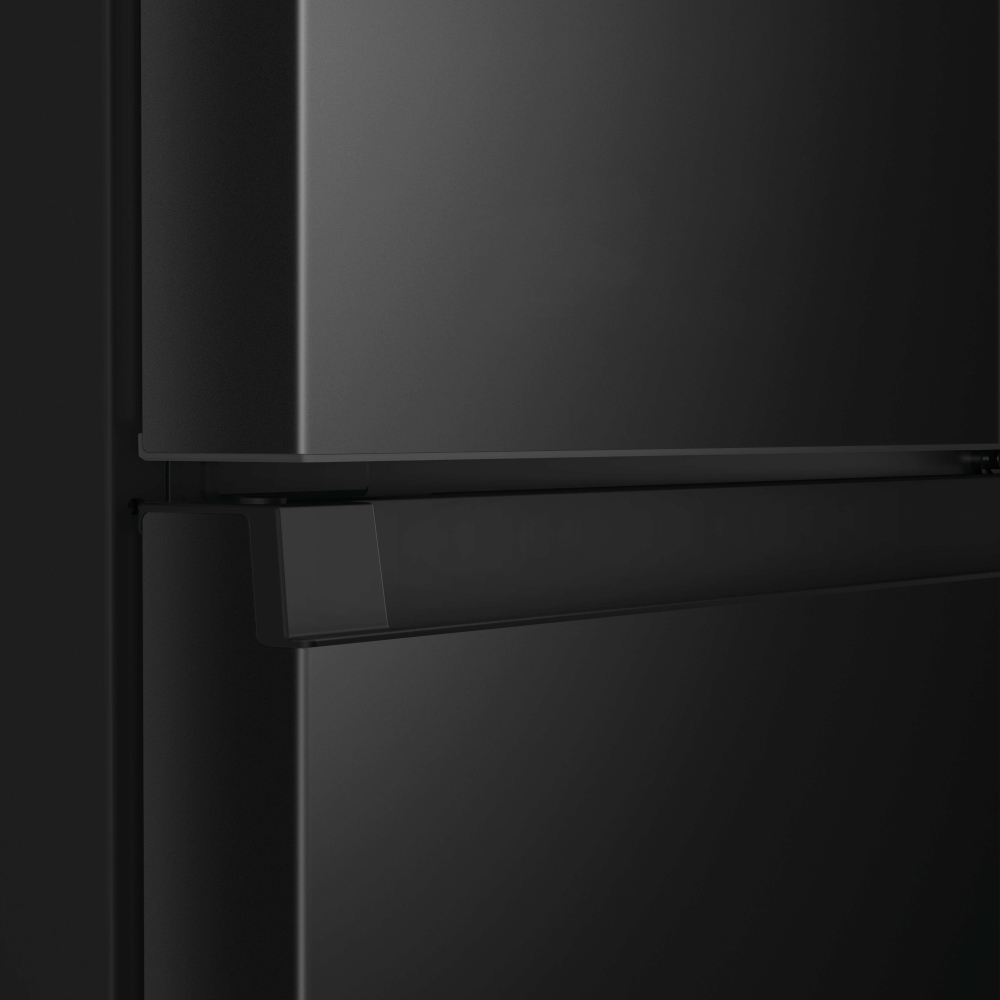 Hoover HONCQ3T518ENTK Total No Frost Fridge Freezer, 50/50, Black, E Rated
