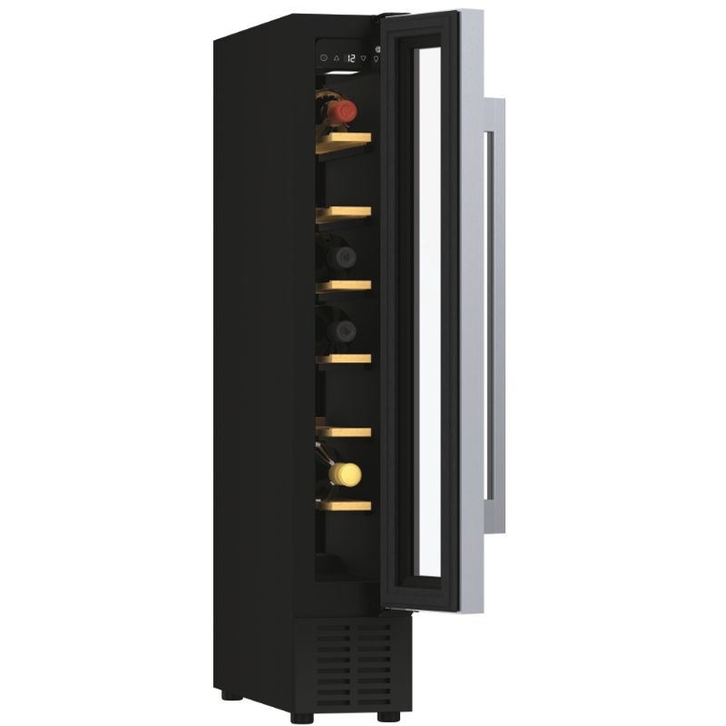 Hoover HWCB 15 UK/1 Integrated Wine Cooler, Black, G Rated