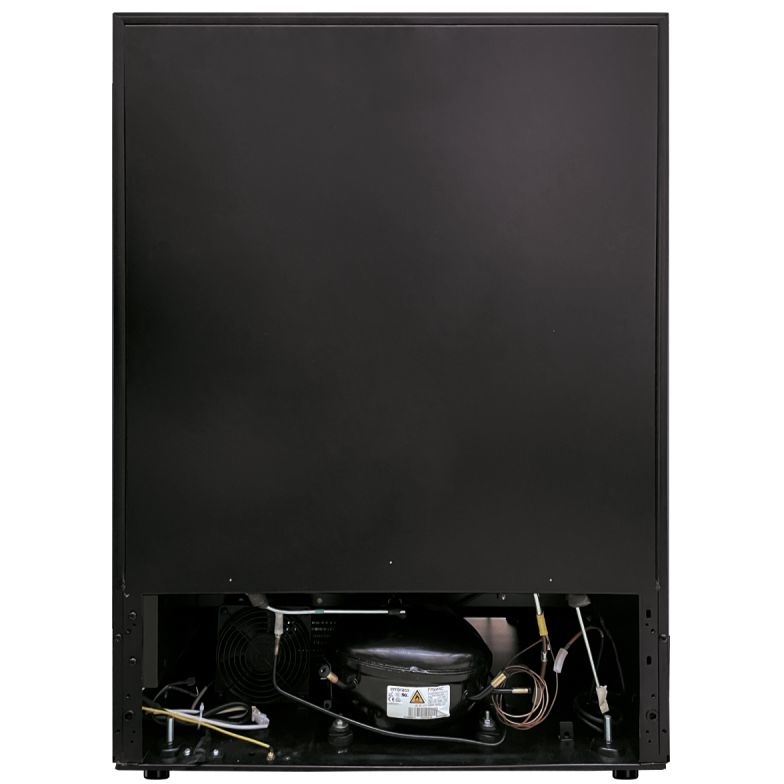 Haier HAKWBD 60 UK Wine Cooler, Black, F Rated