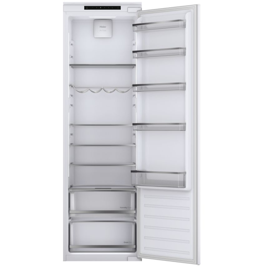 Haier HAMS518EWK Built-In Larder Fridge, Sliding Hinge, E Rated