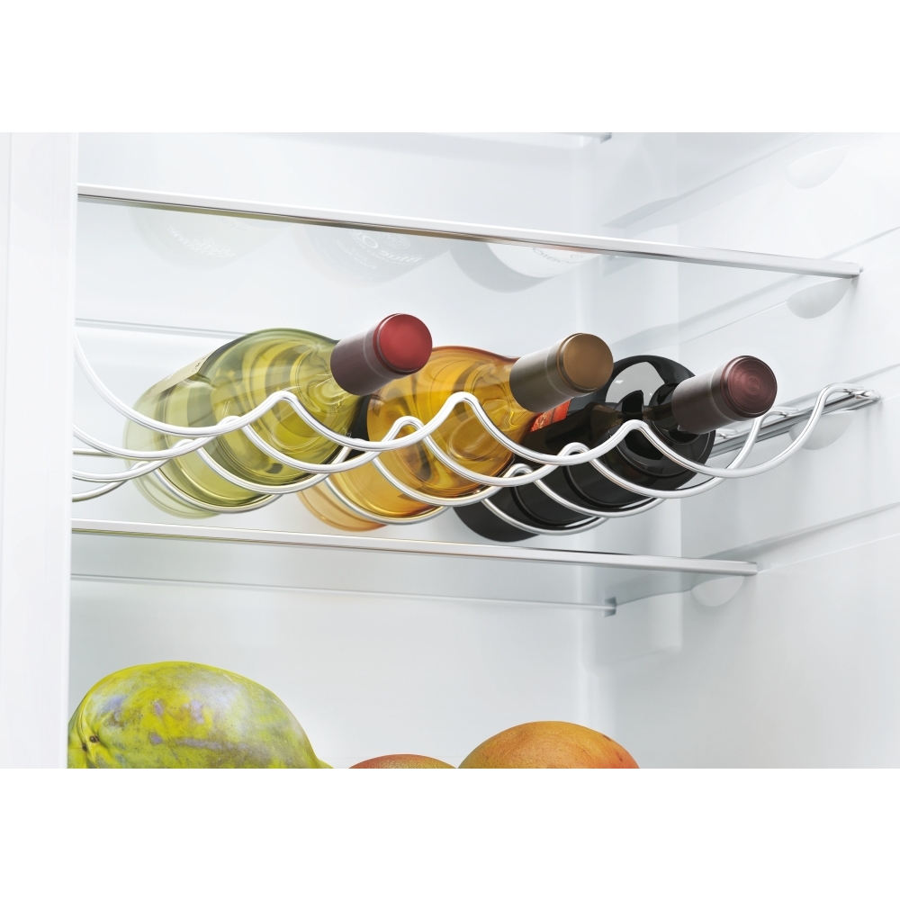 Hoover HOB50N518EVK No Frost Integrated Fridge Freezer, Sliding Hinge, 50/50, White, E Rated