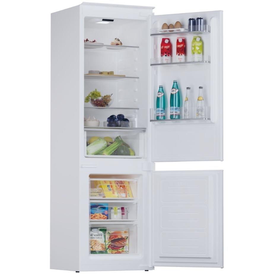 Candy CBBML18EK Static Integrated Fridge Freezer, Sliding Hinge, 70/30, E Rated