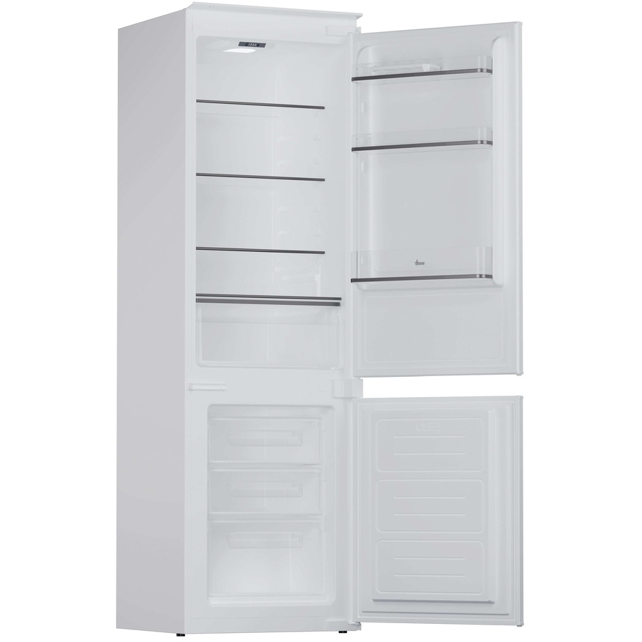 Hoover HOBBML18EK Static Integrated Fridge Freezer, Sliding Hinge, 70/30, E Rated