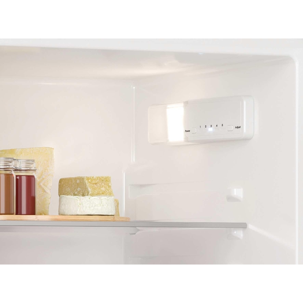 Hoover WCKLSE68EWK Built-Under Larder Fridge, Sliding Hinge, E Rated