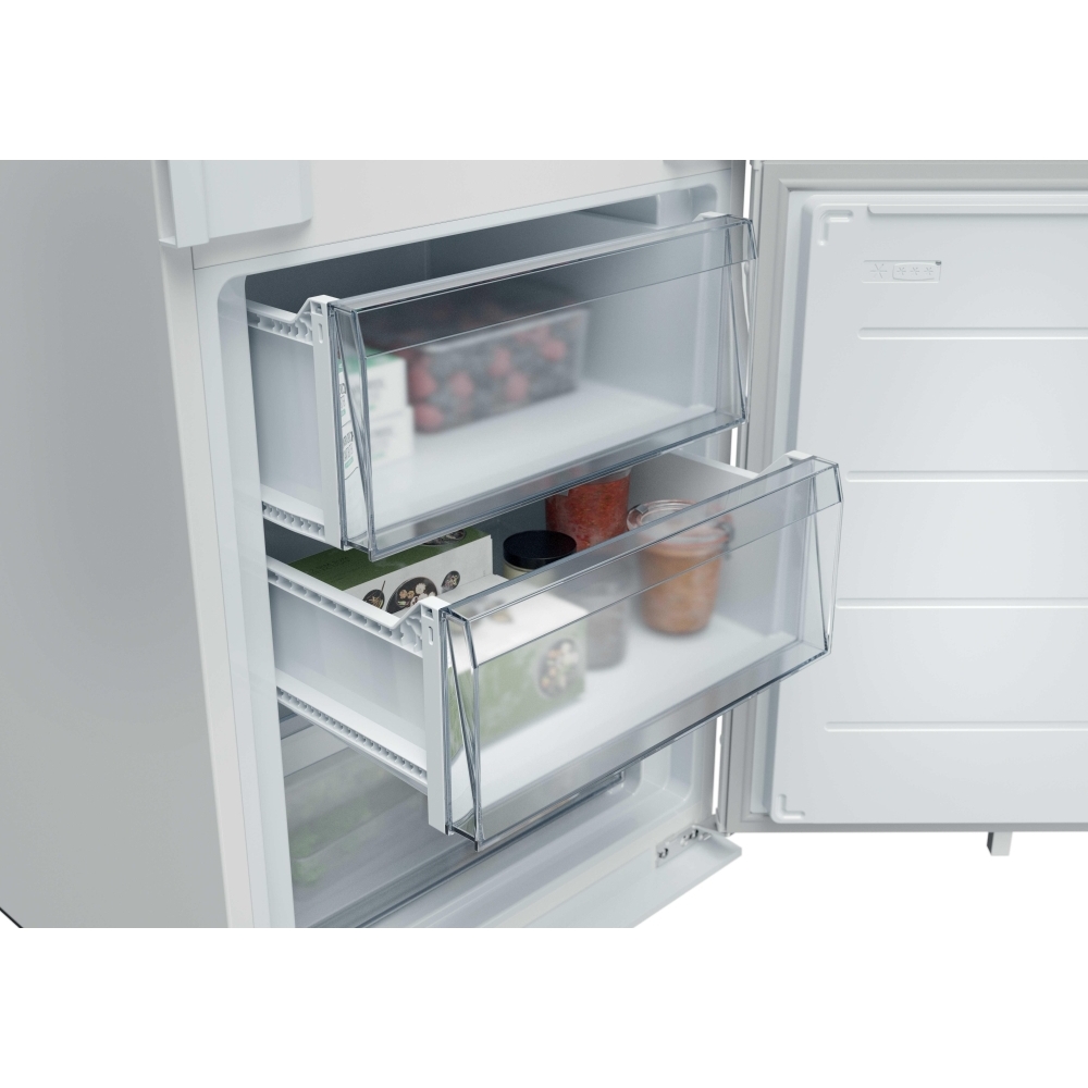 Hoover WCKBQL3518EVK Low Frost Integrated Fridge Freezer, 70/30, E Rated