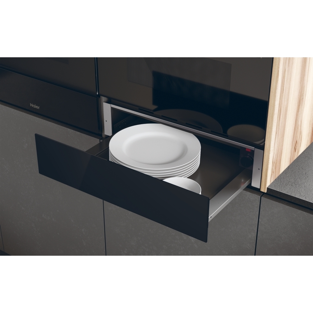 Haier HWD14ID6E Warming Drawer, Black