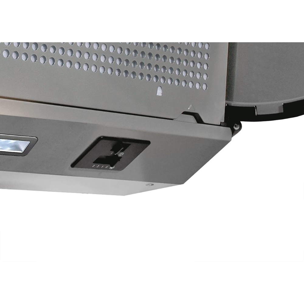 Candy CBP613NGR/1 Integrated Cooker Hood, Silver, C Rated