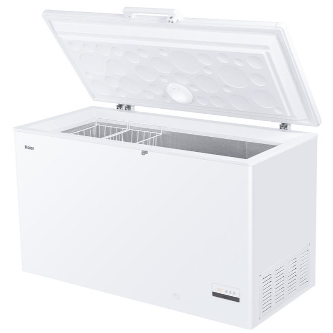Haier HCE321DK Static 319l Chest Freezer, White, D Rated