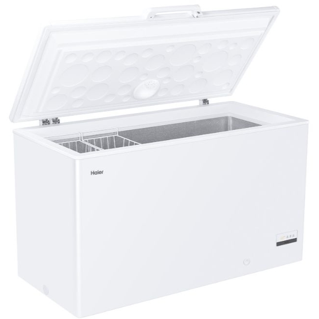Haier HCE321DK Static 319l Chest Freezer, White, D Rated