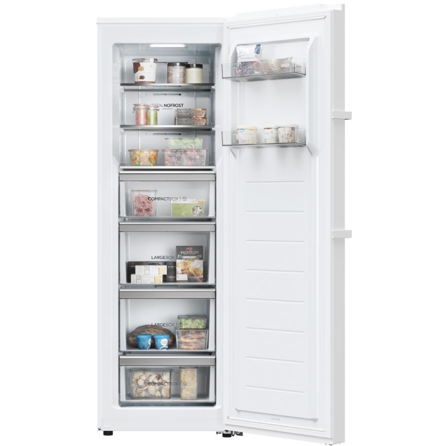 Haier H4F272WEH1K Total No Frost Tall Freezer, White, E Rated
