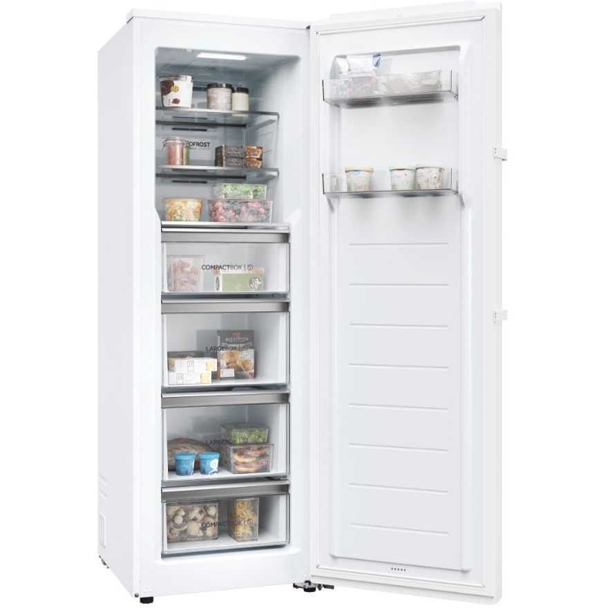 Haier H4F272WEH1K Total No Frost Tall Freezer, White, E Rated