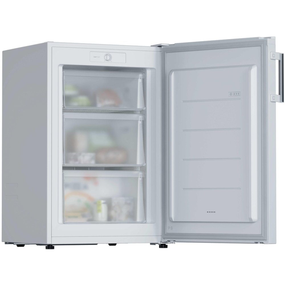Hoover HONUQ2L58EWHK Low Frost Under Counter Freezer, White, E Rated