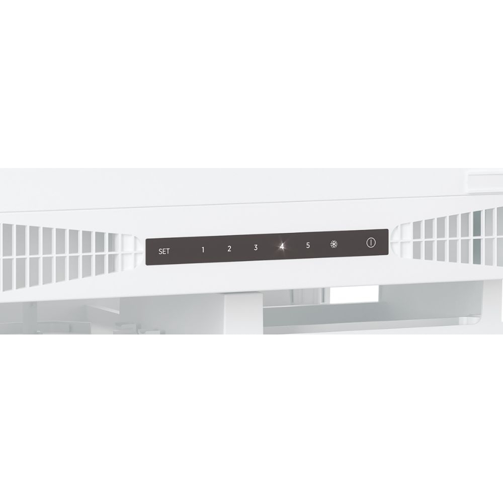 Hoover HUSE68EWKP Static Built-Under Freezer, Sliding Hinge, E Rated